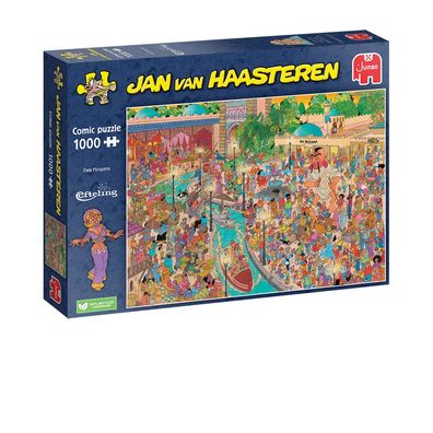 Jumbo Spiele 1110100038 Jan van Haasteren Efteling Fata Morgana 1000 Teile Puzzle