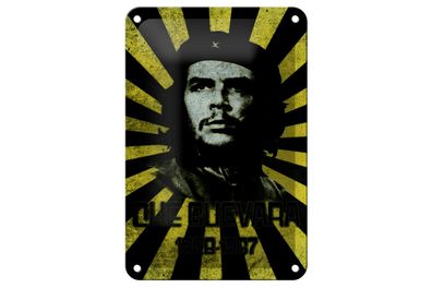Blechschild Retro 12x18 cm Che Guevara 1928-1967 Kuba Deko Schild