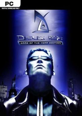 Deus Ex Game of the Year Edition (PC, 2000, Nur Steam Key Download Code) No DVD