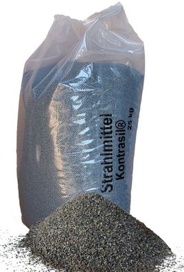 25 kg Strahlmittel Kontrasil CA Sandstrahlen Strahlgut Schlacke Sandstrahlsand
