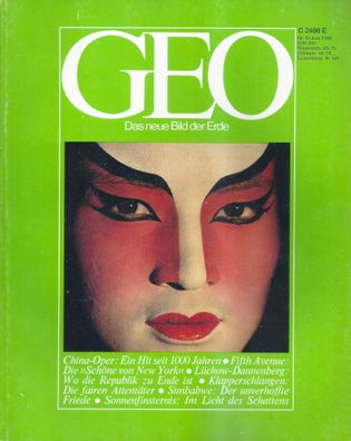 GEO 6-1980 China-Oper: Ein Hit seit 1000 Jahren