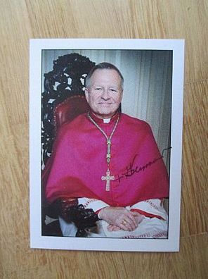 Erzbischof von New Orleans Gregory Michael Aymond - handsigniertes Autogramm!!!