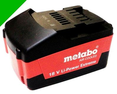 Metabo Akku 18 V Li 3,0 Ah 18 Volt Air Cooled 3000 mAh - 6.25455 Neubestückt.