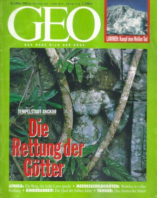 GEO 3-1994 Die Rettung der Götter - Tempelstadt Angk