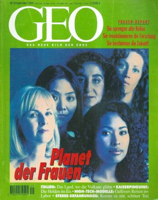GEO 9-1995 Planet der Frauen