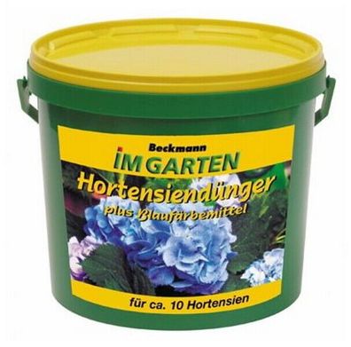 Hortensien Dünger + Blaufärbemittel Beckmann 900 g Eimer