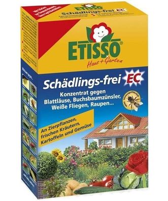 Etisso Schädlings Frei EC gegen Buchsbaumzünsler Blattläuse Weiße Fliegen