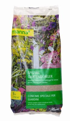 MANNA Spezial Gartendünger 5 kg für ca. 50 m²