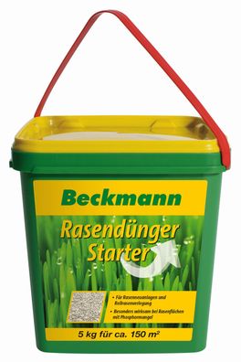Beckmann Rasendünger Starter 5 kg Rasenstarter Dünger