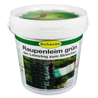 Schacht Raupenleim grün 1 kg gegen Frostspanner, Ameisen u. andere Schädlinge