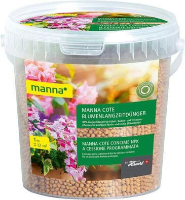 Manna Blumen Langzeit Dünger Manna Cote Depot Perls 1 kg