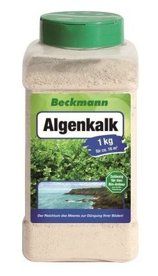 Algenkalk 1kg Beckmann Buchsbaumretter, Bio-Anbau, Buchsbaum Kur, Feines Pulver