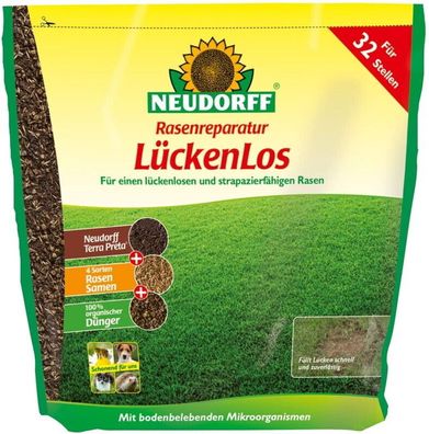 Neudorff Rasenreparatur LückenLos 2,5 kg Rasensamen