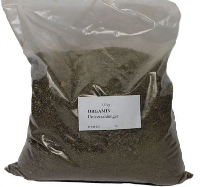 Orgamin Universal Dünger organischer Volldünger 2,5 kg