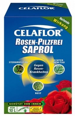 Celaflor Rosen Pilzfrei Saprol Konzentrat 100 ml gegen Echten Mehltau Rosenrost