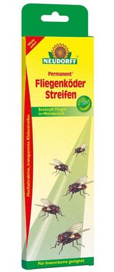 Neudorff Fliegen Köderstreifen Permanent insektizidfrei gegen Fliegen im Haus