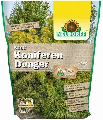 Neudorff Azet Koniferendünger 1,75 kg Koniferen Nadelhölzer Immergrüne