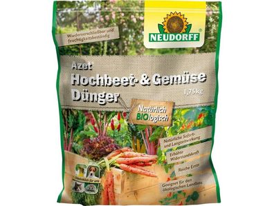 Neudorff Hochbeet- und Gemüse Dünger Azet 1,75 kg
