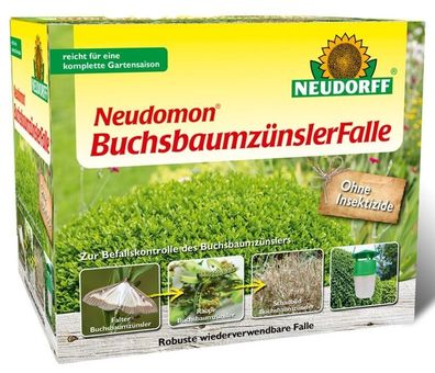 Neudorff Neudomon Buchsbaumzünsler Falle Pheromonfalle 1 Set insektizidfrei