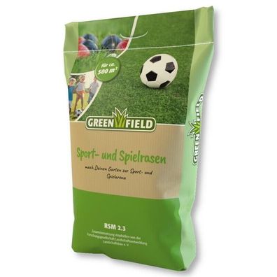 Greenfield Sport- und Spielrasen GF 230 10 kg Rasensamen Grassamen