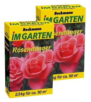 Rosen Dünger Organisch-mineralisch Sparpaket 5 kg für ca.100 m²