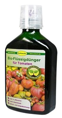 Bio Dünger für Tomaten organischer Flüssigdünger 350 ml Schacht