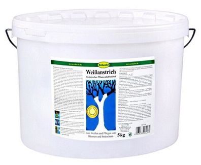 Schacht Weissanstrich Frostschäden Frostrisse Obstbäume 5 kg Eimer