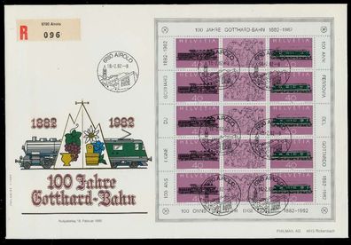 Schweiz BLOCK Kleinbogen 1980-1989 Nr 1214-1215 X02639A