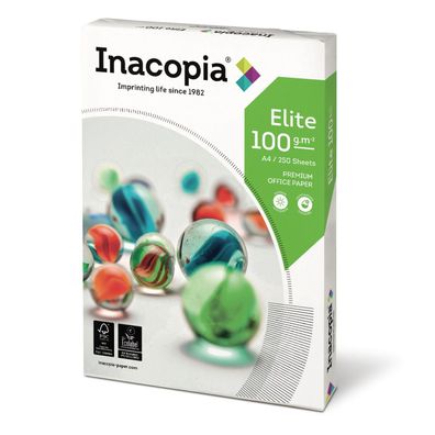 Inacopia Elite Colour Plus 100g/ m² DIN-A4 250 Blatt weiß