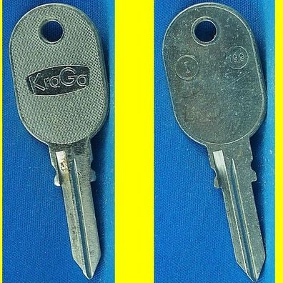 KraGa I199 - KFZ Schlüsselrohling mit Lagerspuren