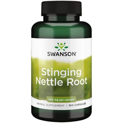 Swanson, Stinging Nettle Root, 500mg, 100 Kapseln