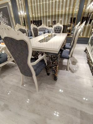 Elegantes Esszimmer Esstisch Luxuriöses Tisch Glamouröses Esstisch Neu