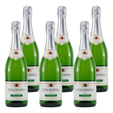 Stolzenfels Sekt -trocken- (6 x 0,75L)