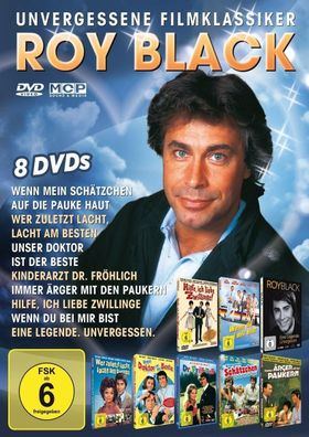 Filmklassiker mit Roy Black 8 DVDs Box Kultfilme Neu & OVP