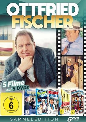 Ottfried Fischer DVD Box 5 Filme Kultfilme Neu & OVP