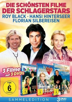 DVD Box 3 FIlme Roy Black, Hansi Hinterseer, Florian Silbereisen Kultfilme Neu