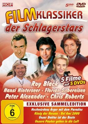 Filmklassiker der Schlagerstars Black, Hinterseer, Silbereisen 5 DVDs Neu & OVP