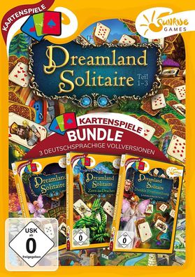 Dreamland Solitaire 1-3 Sunrise Games PC Spiel Neu & OVP