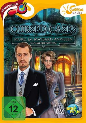 Cursed Cases: Mord im Maybard Anwesen Sunrise Games PC Spiel Wimmelbild Neu&OVP