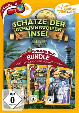 Treasures of Mystery Island 1-3 Sunrise Games PC Spiel Wimmelbild Neu & OVP