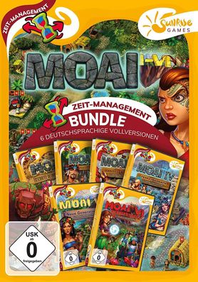 Moai 1-6 Sunrise Games PC Spiel Zeitmanagement Neu & OVP