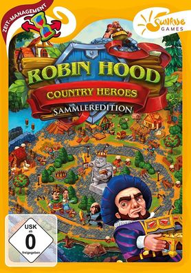 Robin Hood - Country Heroes CE Sunrise Games PC Spiel Zeitmanagement Neu & OVP