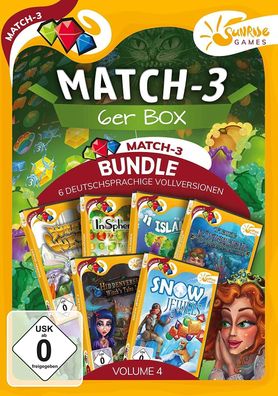 Match 3 6er Box Vol. 4 Sunrise Games PC Spiel Neu & OVP