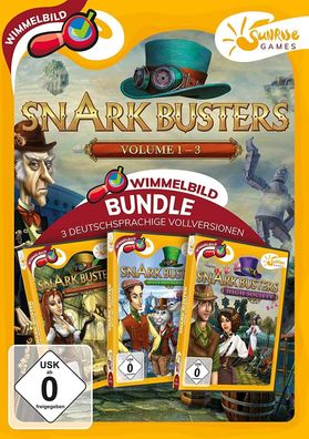 Snark Busters 1-3 Sunrise Games PC Spiel Wimmelbild Neu & OVP