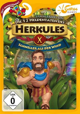 Die Heldentaten des Herkules 10 Sunrise Games PC Spiel Zeitmanagement Neu & OVP