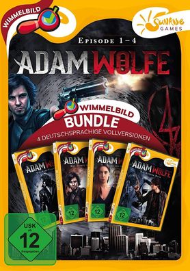 Adam Wolfe 1-4 Sunrise Games PC Spiel Wimmelbild Neu & OVP
