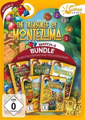 Treasures of Montezuma 1-5 Sunrise Games PC Spiel Zeitmanagement Neu & OVP