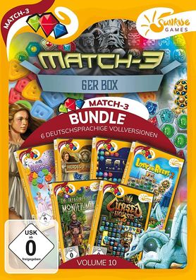Match 3 6er Box Vol 10 Sunrise Games PC Spiel Neu & OVP