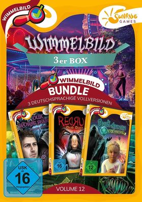 Wimmelbild 3er Bundle 12 Sunrise Games PC Spiel Neu & OVP