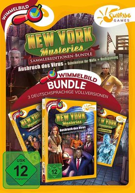 New York Mysteries Bundle Sunrise Games PC Spiel Wimmelbild Neu & OVP